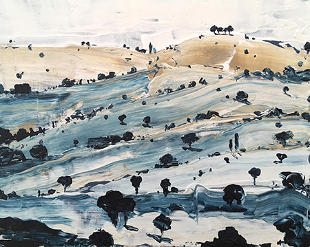 Impromptu IV Veridian by Kristen Lethem | Lethbridge Gallery